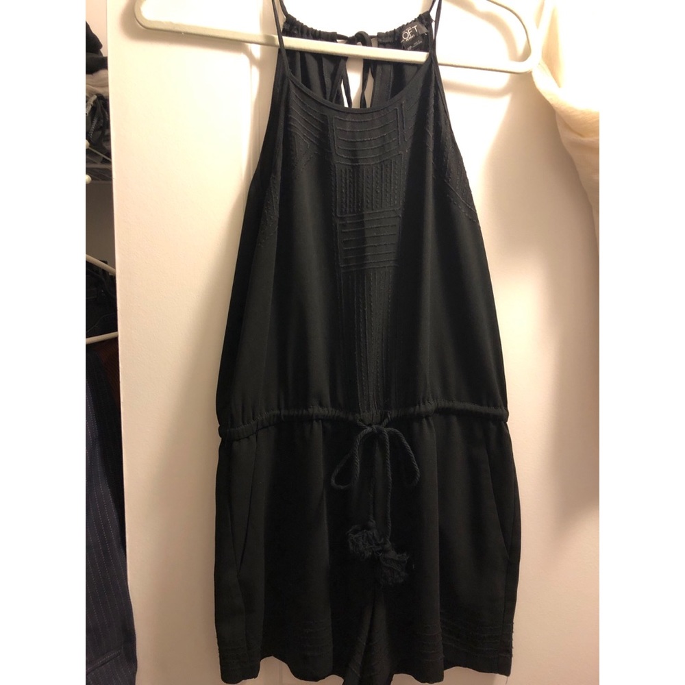 Ann Taylor Loft Black Romper